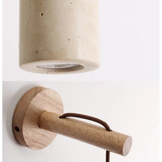 Celako™ Petraura Wall Light | Yellow Travertine Living Room Lighting
