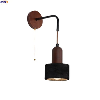 Celako™ Nerolite Wall Light | Black Travertine Bedroom Lighting