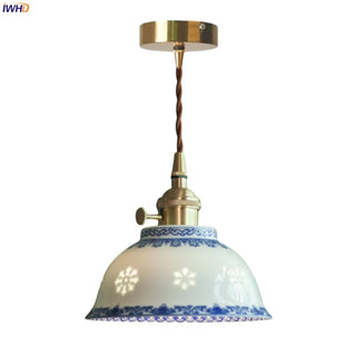 Celako™ Ceramora Pendant Light | Ceramic Vintage Bedroom Lighting