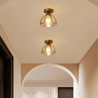 Celako™ Kiyora Ceiling Light | Glass Vintage Lighting