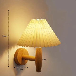 Celako™ Komorebi Wall Light | Wood Bedside Lighting