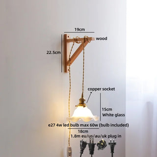 Celako™ Arcera Wall Light | Ceramic Bedside Lighting