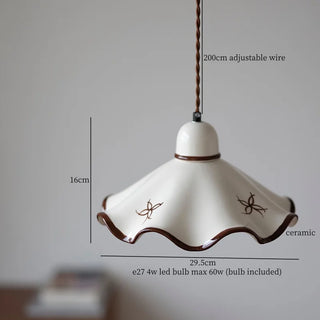 Celako™ Keramo Pendant Light | White Ceramic Kitchen Island Lighting