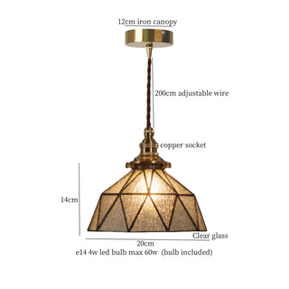 Celako™ Verdalite Pendant Light | Green Glass Kitchen Island Lighting