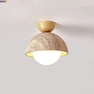 Celako™ Sabiara Ceiling Light | Yellow Travertine Kitchen Island Lighting
