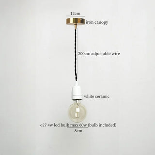Celako™ Shiroterra Pendant Light | White Ceramic Japan Style Bedroom Lighting