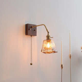 Celako™ Aurglas Wall Light | Glass Bedroom Lighting