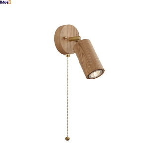 Celako™ Fendari Wall Light | Ash Wood Bedside Lighting