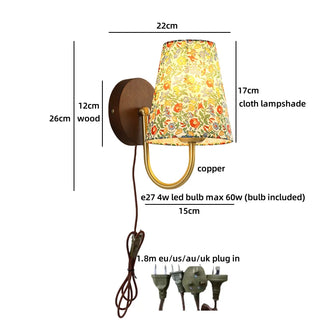 Celako™ Ambrosia Wall Light | Glass Bedside Lighting