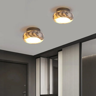 Celako™ Lunaret Ceiling Light | Marble Living Room Lighting