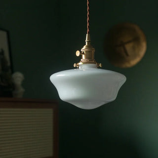 Celako™ Opalira Pendant Light | Milk White Glass Kitchen Island Lighting