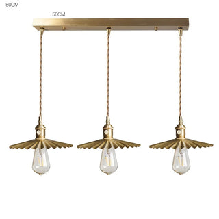 Celako™ Coppia Pendant Light | Polished Copper Dining Room Lighting