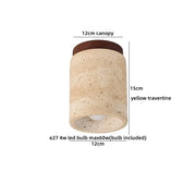 Yellow travertine 3