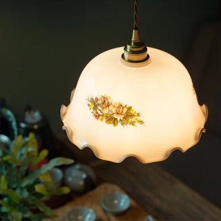 Celako™ Auricone Pendant Light | Glass Vintage Bedroom Lighting