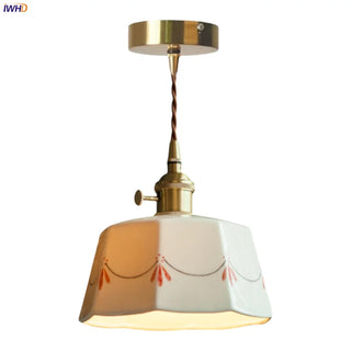 Celako™ Porzella Pendant Light | Ceramic Bedroom Lighting