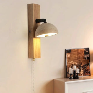Celako™ Lithera Wall Light | Yellow Travertine Bedroom Lighting