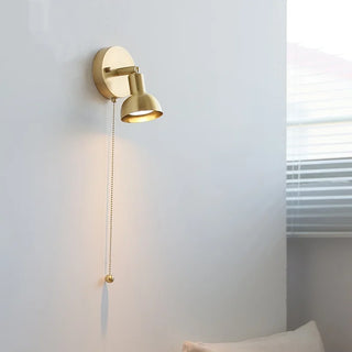 Celako™ Coprina Wall Light | Copper Bedside Lighting