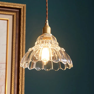 Celako™ Claritas Pendant Light | Clear Glass Japan Vintage