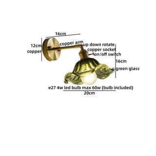Celako™ Cupriel Wall Light | Copper Bedroom Lighting