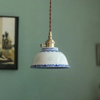 Celako™ Hakudo Pendant Light | Ceramic Dining Room Lighting