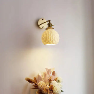 Celako™ Terralu Wall Light | Ceramic Bedroom Lighting