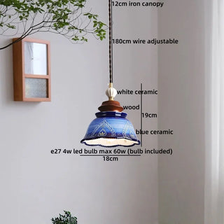 Celako™ Argilla Pendant Light | Ceramic Vintage Kitchen Island Lighting