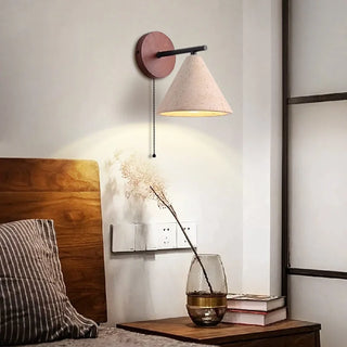 Celako™ Traveno Wall Light | Travertine Bedroom Lighting