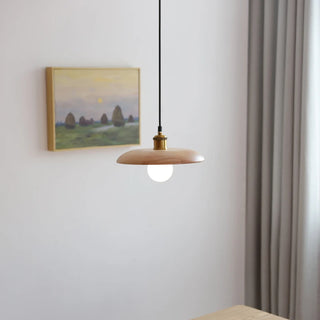 Celako™ Sylvra Pendant Light | Wood Dining Room Lighting