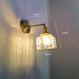 Celako™ Aurelian Wall Light | Copper Bedroom Lighting