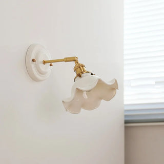 Celako™ Arcilo Wall Light | Ceramic Copper Bedroom Lighting