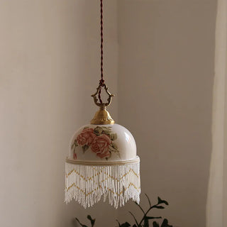 Celako™ Suspension Porcelaine Porcelaire | Luminaire Céramique pour Îlot de Cuisine
