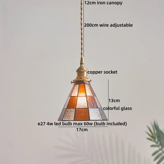 Celako™ Elverre Pendant Light | Glass Japan Style