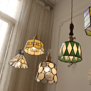 Celako™ Luminia Pendant Light | Glass Dining Room Lighting