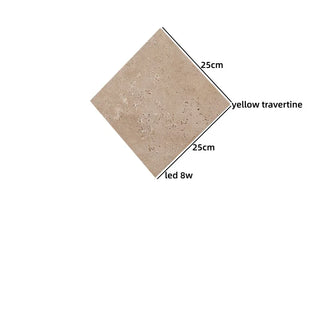 Celako™ Sabiore Wall Light | Yellow Travertine Japan Style