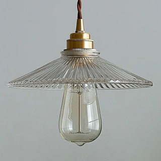 Celako™ Plisse Pendant Light | Clear Glass Nordic Minimalism