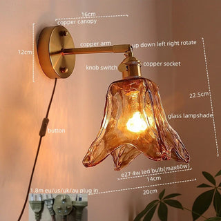 Celako™ Koharu Wall Light | Copper Living Room Lighting