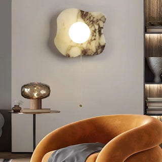 Celako™ Calacatta Wall Light | Marble Japan Style
