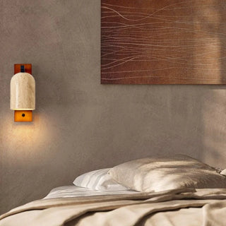 Celako™ Kiseki Wall Light | Travertine Entryway Lighting