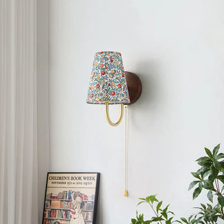 Celako™ Petala Wall Light | Wood Bedroom Lighting