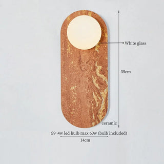 Celako™ Ceralume Wall Light | Ceramic Living Room Lighting