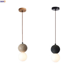 Celako™ Travaria Pendant Light | Yellow Travertine Wabi Sabi