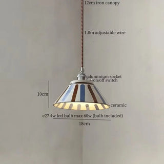 Suspension Celako™ Kinraku | Éclairage de salon en céramique style Wabi Sabi japonais