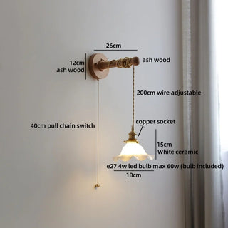 Celako™ Vitrae Wall Light | Glass Hallway Lighting