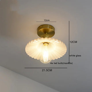 Celako™ Viridis Ceiling Light | Glass Living Room Lighting