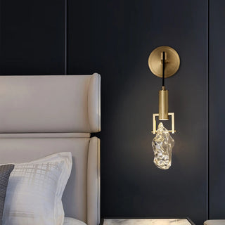 Celako™ Crisara Wall Light | Crystal Bedside Lighting