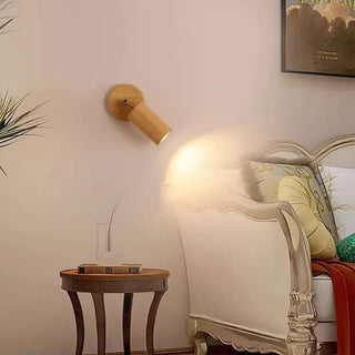 Celako™ Cedarus Wall Light | Wood Bedside Lighting