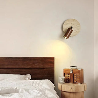 Celako™ Soleil Wall Light | Stone Bedroom Lighting