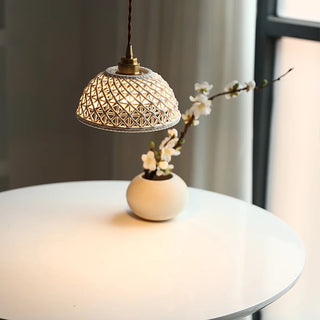 Celako™ Hakuro Pendant Light | Ceramic Dining Room Lighting