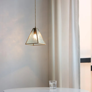 Celako™ Cristara Pendant Light | Glass Vintage Industrial