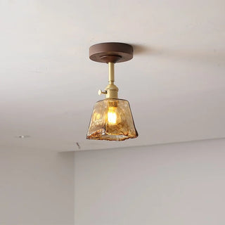 Celako™ Ambris Ceiling Light | Copper Glass Kitchen Island Lighting